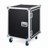 Tủ Rack CAF-CAPlus 16U ,có bàn mixer có bánh xe, có khóa