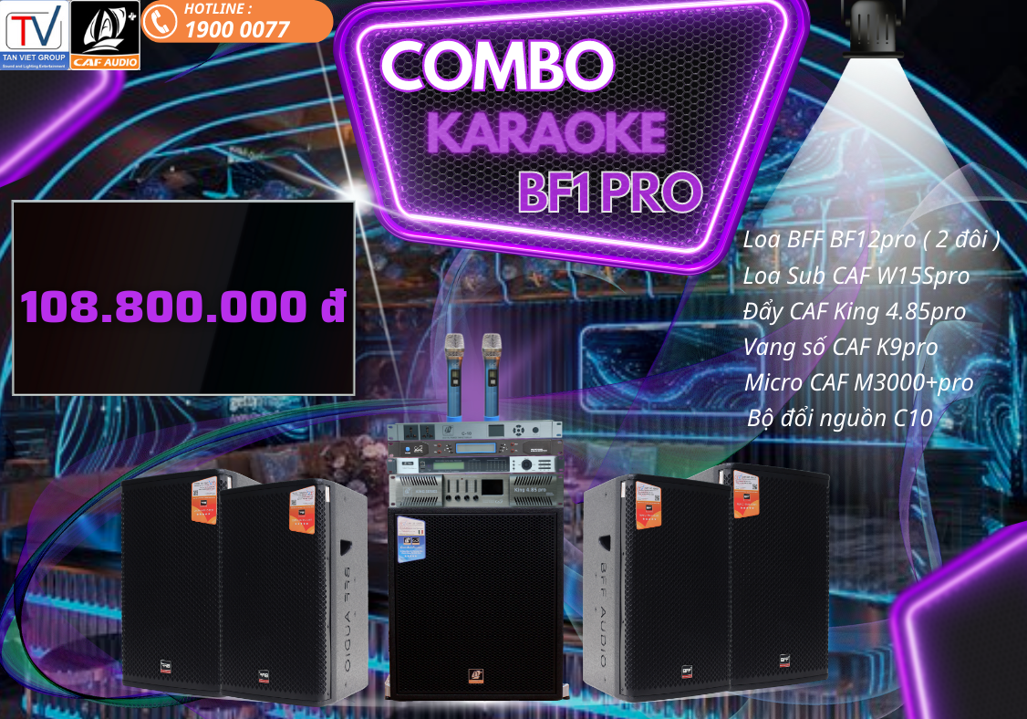 Combo Karaoke BF 01