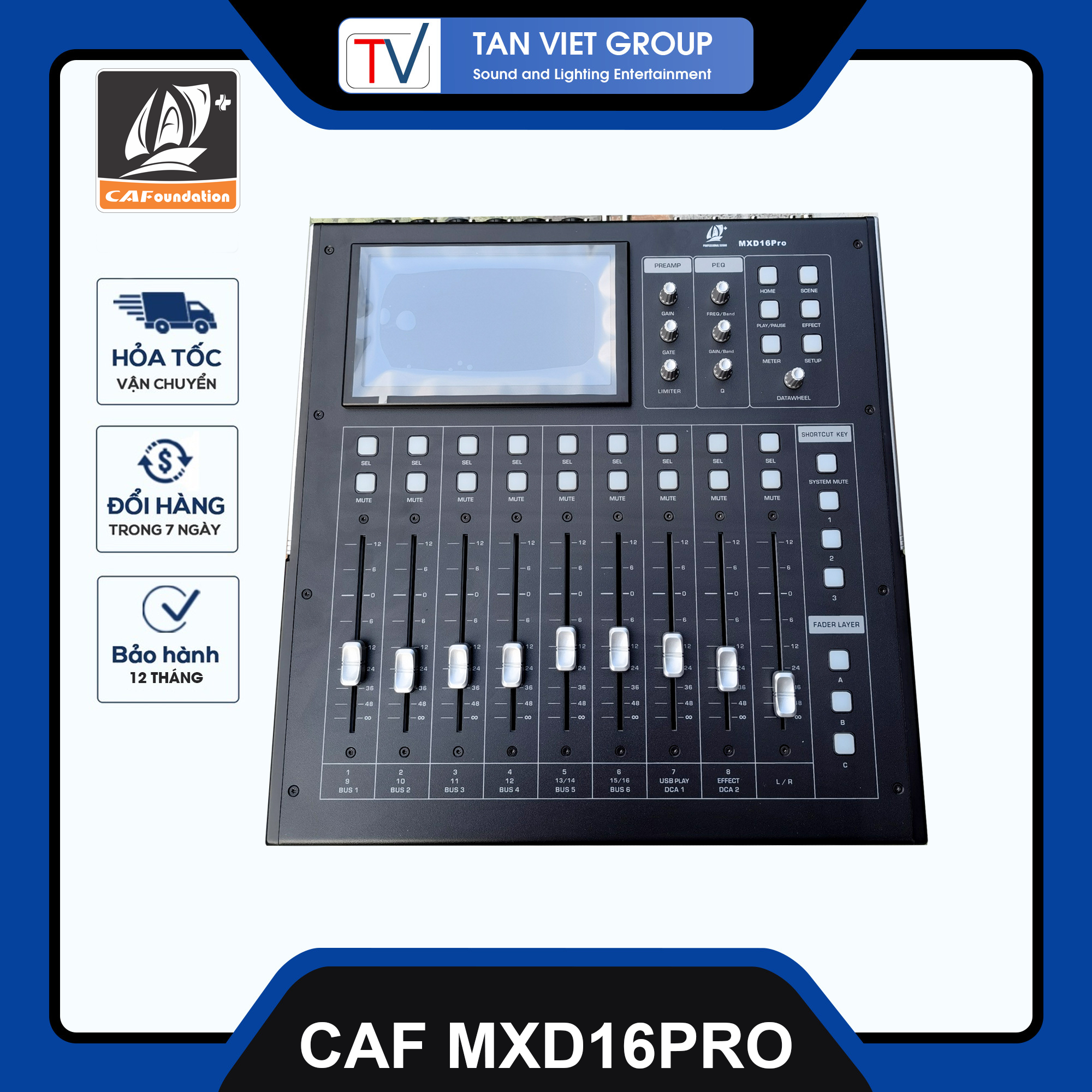 CAF MXD16PRO (Mixer Digital)
